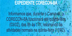 Expediente Corecon-BA no Carnaval 2016
