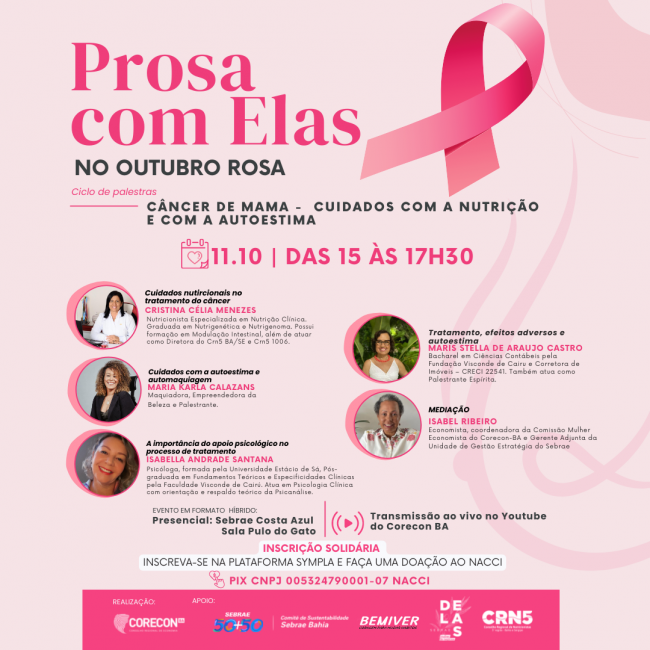 Prosa com elas (Post para Instagram (quadrado))